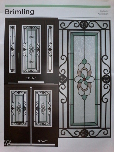 Brimling Wrought Iron Door Inserts in Ontario, Canada by Modern Window Fashion
