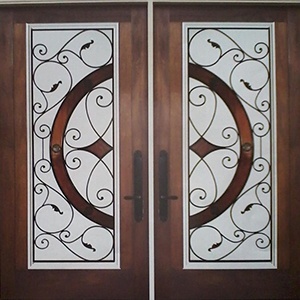 Modern Window Fashion - Wrought Iron Door Inserts in Ontario, Canada