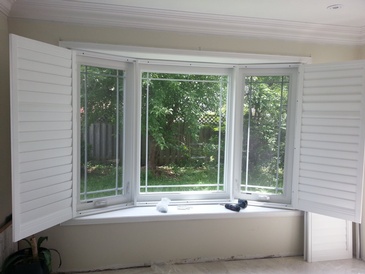 Window Shutter Respray, Repair - Window Treatment Services in Ontario, Canada by Modern Window Fashion
