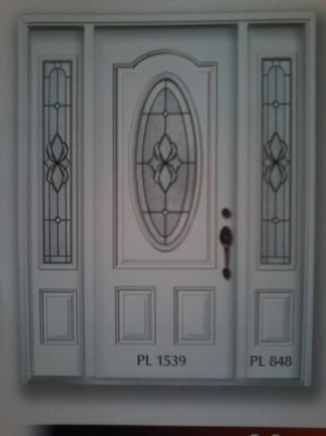 Elmseross Stained Glass Front Door Inserts in Ontario, Canada by Modern Window Fashion