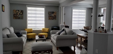 Zebra Dual Shades, Vision, Blackout Zebra Blinds by Modern Window Fashion - Window Treatments in Ontario, Canada