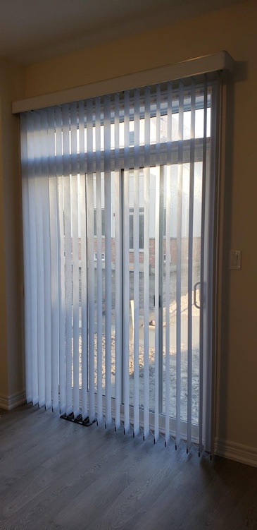 Modern Window Fashion - PVC, Fabric Vertical Blinds in Ontario, Canada