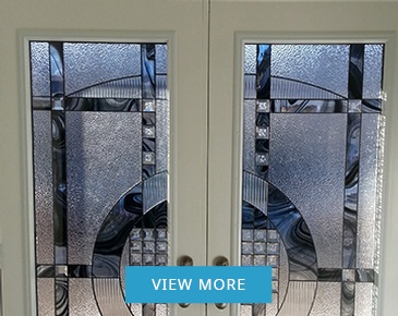 Stained Glass Door Inserts in Ontario, Canada by Modern Window Fashion