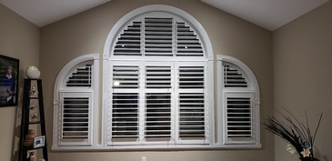 Custom California Vinyl Shutters in Ontario, Canada by Modern Window Fashion