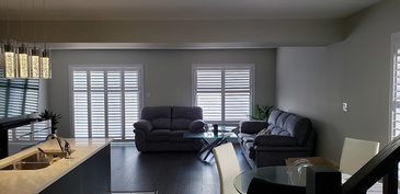 California Vinyl Shutters for Doors in Ontario, Canada by Modern Window Fashion