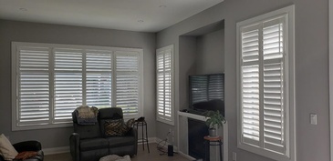 California Vinyl Shutters for Windows in Ontario, Canada by Modern Window Fashion