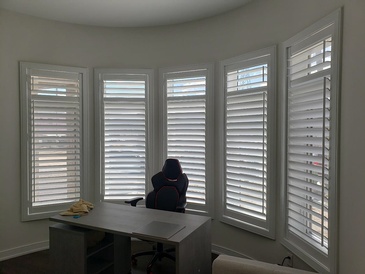 Custom Wood California Window Shades in Ontario, Canada by Modern Window Fashion