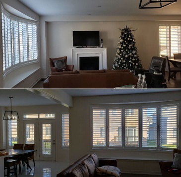 Wooden California Wood Blinds, Shades in Ontario, Canada by Modern Window Fashion