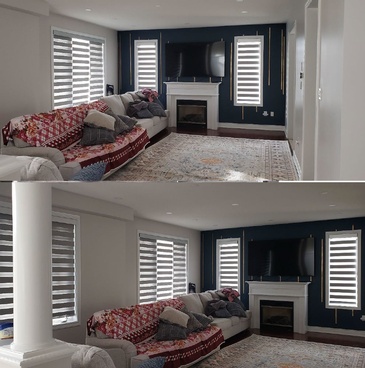 Opera Dual Shades Blinds by Modern Window Fashion - Window Treatments in Ontario, Canada
