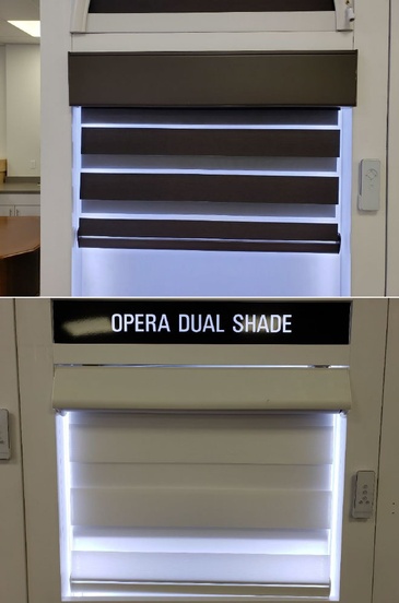 Opera Dual Shades Blinds by Modern Window Fashion - Window Treatments in Ontario, Canada