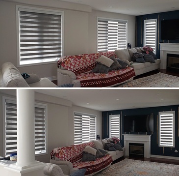 Opera Dual Shades Blinds by Modern Window Fashion - Window Treatments in Ontario, Canada