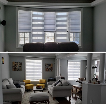 Opera Dual Shades Blinds by Modern Window Fashion - Window Treatments in Ontario, Canada