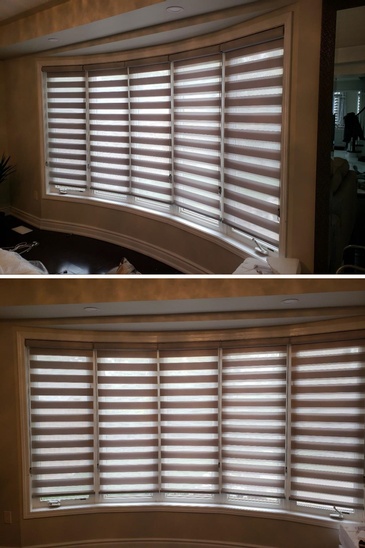 Opera Dual Shades Blinds by Modern Window Fashion - Window Treatments in Ontario, Canada