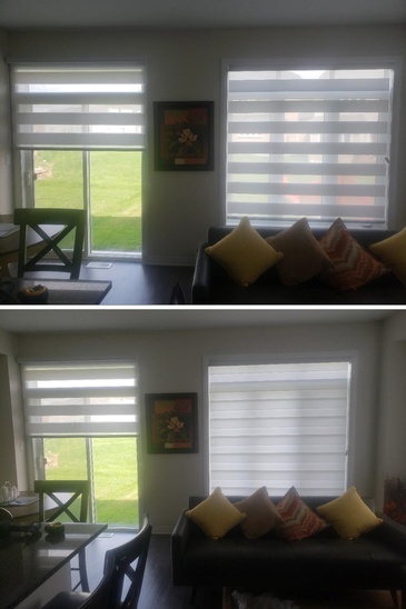 Opera Dual Shades Blinds by Modern Window Fashion - Window Treatments in Ontario, Canada