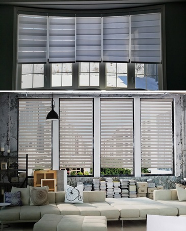 Opera Dual Shades Blinds by Modern Window Fashion - Window Treatments in Ontario, Canada