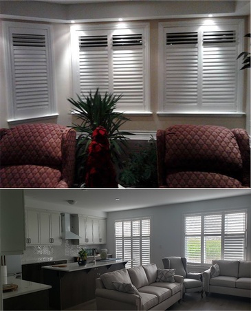 California and Plantation Shutters