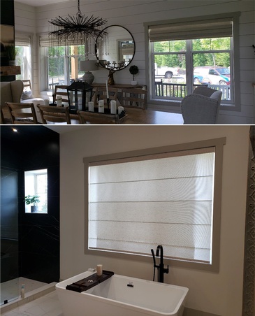 Modern Window Fashion - Roman Window Shades in Ottawa, Toronto, Ontario