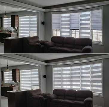 Opera Dual Shades Blinds by Modern Window Fashion - Window Treatments in Ontario, Canada